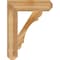 Ekena Millwork Olympic Craftsman Rough Sawn Bracket, Western Red Cedar, 6"W x 26"D x 34"H BKT06X26X34OLY04RWR - alternate 2